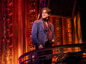 Aaron Tveit as Christian in Moulin Rouge! The Musical.