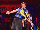Julian Sewell as William Barfee in The 25th Annual Putnam County Spelling Bee.