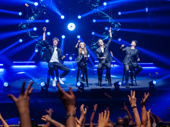 The cast of the London production of Now You See Me Live.