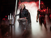 Jake Shears as Dr. Frank-N-Furter in The Rocky Horror Show.