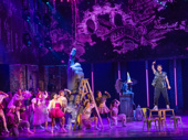 Anthony Gargiula as Francois and the cast of & Juliet.