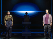 Joaquina Kalukango as Marianne Lamar and Jason Tam as Sean Lamar in The Heart.