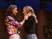 Allison Janney as Silda Grauman and Lily Rabe as Brooke Wyeth in Other Desert Cities.