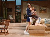 Julia Louis-Dreyfus as Polly Wyeth and Lily Rabe as Brooke Wyeth in Other Desert Cities.