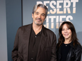 Jon Tenney and his wife, producer Leslie Urdang, cheer on director John Benjamin Hickey, who Tenney acted alongside in a workshop of the play Snakebite.