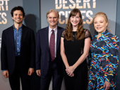 Other Desert Cities understudies Japhet Balaban, Tony Carlin, Amanda Drinkall and Kathryn Meisle pose on the revival's Broadway opening night.