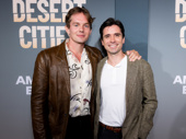 Daniel Neale and Tony winner Matt Doyle are all smiles for the Broadway opening night of Other Desert Cities.