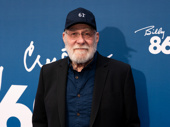 Richard Masur supports his Forget Paris co-star Billy Crystal at the Broadway opening night of 860.