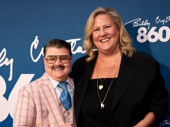 Somebody Somewhere stars Murray Hill and Bridget Everett stop by the Imperial Theatre for 860’s Broadway opening.