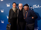 Tiffany Chen, two-time Oscar winner Robert De Niro and Oscar winner Spike Lee are Billy stans, attending the Broadway opening night of 860.