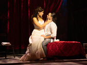 Solea Pfeiffer as Mary Clarke and Bradley Jaden as Jesse in Wanted.