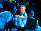 Solea Pfeiffer as Mary Clarke and the cast of Wanted.