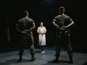 Krysta Rodriguez as Lt. Commander Joanne Galloway in A Few Good Men.