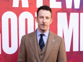 He looks like he has something to say! Nick Blaemire plays Lt. Sam Weinberg in A Few Good Men on Broadway.