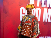 All rise for this queen! Stephanie Berry commands the crowd at the opening night of A Few Good Men on Broadway.