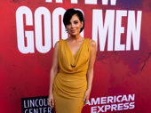 Broadway favorite Krysta Rodriguez plays Lt. Commander JoAnne Galloway in A Few Good Men.