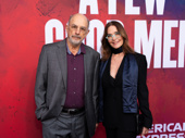 Richard Schiff and wife Sheila Kelley show up for Schiff's former The West Wing co-star Bradley Whitford and its writer, Aaron Sorkin, as A Few Good Men opens on Broadway.