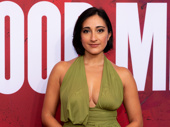 Spring Awakening alum Krystina Alabado supports Krysta Rodriguez and the rest of the Broadway company of A Few Good Men on opening night.