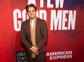 Two-time Tony nominee Arian Moayed attends a night of great theater at Lincoln Center, celebrating the Broadway opening of A Few Good Men.