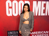 Evita’s Rachel Zegler brings star quality to opening night of A Few Good Men, celebrating her Hunger Games co-star Tom Blyth.