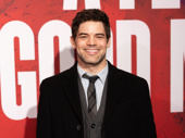 Jeremy Jordan celebrates his Smash co-star Krysta Rodriguez at A Few Good Men’s Broadway opening.