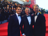 Look who's all spiffed up for La La Land's vibrant world premiere at the Venice Film Festival: music masterminds Benj Pasek and Justin Paul and mega-producer Marc Platt! We can't wait to see the film as well as Pasek and Paul's Broadway-bound Dear Evan Hansen!(Photo: Twitter.com/pasekandpaul)