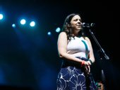 It's a Dogfight reunion! Broadway fave Lindsay Mendez surprises the crowd with a performance at Elsie Fest.