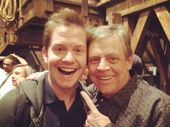 Hamilton and Star Wars? This takes geeking out to a whole new level. King Rorge understands. Ham king Rory O'Malley snapped a pic with Mark Hamill, or as we call him, Luke Skywalker.(Photo: Twitter.com/HamillHimself)