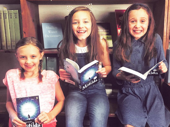 Woah! This birthday celebration is getting a little cray cray! Matilda munchkin stars Willow McCarthy, Ava Briglia and Aviva  Winick celebrate author Roald Dahl's 100th by reading up a storm at The Strand Book Store. Stay tuned for a surprise in honor of the Matilda scribe's centennial!(Photo: Instagram.com/matildabroadway)