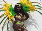 Hell yes! The Color Purple's Danielle Brooks struts her stuff in Brooklyn for the West Indian Day Parade.(Photo: Twitter.com/thedanieb)