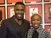 Joshua Henry and Cynthia Erivo snap a sweet pic following their fantastic performance.