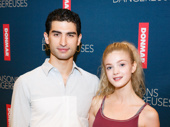 Cheers to Raffi Barsoumian and Elena Kampouris, who will both make their Broadway debuts in Les Liaisons Dangereuses.