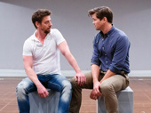 Christian Borle and Andrew Rannells perform.