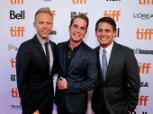 Justin Paul, Ben Platt and Benj Pasek hit the red carpet at the Toronto Film Festival premiere of La La Land on September 12. With the vibrant movie musical on the way December 2 and Dear Evan Hansen bowing on Broadway on November 14, there’s a lot to look forward to from this trio!.(Photo: Lionsgate)