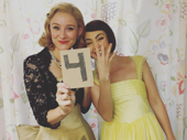 Quatre! Translation: four! That's how many weeks you have left to catch these lovely ladies hoofing it in An American in Paris. Jill Paice and Leanne Cope snap a sweet pic.(Photo: Instagram.com/missjillysue)