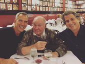 Look at this trio of Broadway titans! Tony winners Jerry Mitchell, Jack O’Brien and David Rockwell enjoy dinner at—where else?!—Sardi’s.(Photo: Instagram.com/jammyprod)