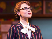 Class is in session for Jenn Gambatese! The Broadway sweetheart takes the stage as the prim and proper Ms. Mullins.(Photo: Matthew Murphy)