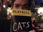 And the best way to spend Emmy night away from the paparazzi? At Cats, of course! Oh, Hello's John Mulaney gets it. (Photo: Twitter.com/mulaney)