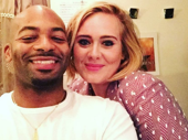 Burr is certainly smiling more! Brandon Victor Dixon and Adele take a selfie. We want these two to collaborate on a song ASAP.(Photo: Instagram.com/brandonvdixon)
