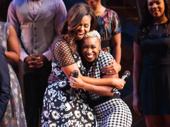 First Lady Michelle Obama and Cynthia Erivo are too beautiful for words.