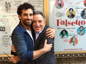 We've been prescribed a double dose of Mendel! Falsettos' Brandon Uranowitz hugs it out with original Mendel, Chip Zien. We'll be marching to the Walter Kerr Theatre when performances begin on September 29!(Photo: Instagram.com/branuran)