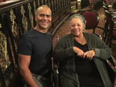 Watch out, Alexander Hamilton—looks like George Washington's found someone else with the skill of the quill! Hamilton Tony nominee Chris Jackson snaps a pic with Pulitzer Prize-winning novelist, Toni Morrison.(Photo: Instagram.com/cjack930)