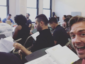Oh hey there, James Snyder! The stage fave and former Broadway.com vlogger gives us a sneak peek at day one of rehearsals for Broadway's In Transit. We can't wait to get on board starting on November 10.(Photo: Instagram.com/thejamessnyder)