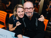 Broadway fave alert! The Cherry Orchard's Celia Keenan-Bolger and Joel Grey snap a sweet pic. 