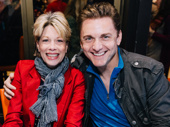 Awww! Theater couple Marin Mazzie and Jason Danieley hit the autograph table.