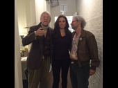 You never know who you'll run into at Broadway's Oh, Hello! Tony winner Laura Benanti was one of John Mulaney and Nick Kroll's (a.k.a. George and Gil's) recent onstage guests.(Photo: Twitter.com/LauraBenanti)