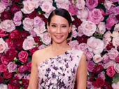 Broadway alum and American Theatre Wing board appointee Lucy Liu attends the annual gala.