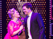 Haven Burton as Lauren and Aaron C. Finley as Charlie in Kinky Boots. 