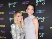Yassss, queens! Hilary Duff and Sutton Foster get glam for the Younger season three premiere.(Photo: Nicholas Hunt/Getty Images)