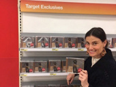 We're not the only ones who freaked out about seeing idina. at Target! Idina Menzel geeks out about her recent record release.(Photo: Instagram.com/idinamenzel)
